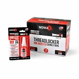 Фиксатор резьбы неразборных соединений Nowax NX21129 10г красный                                    