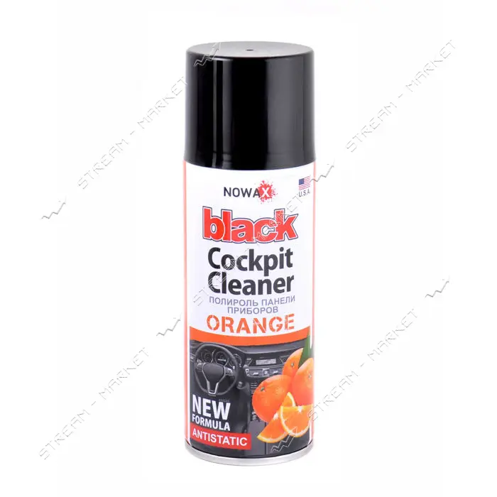 Полироль для пластика Nowax NX00203 200мл Orange