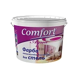 Краска водоэмульсионная Comfort Aqua для стен и потолков 4кг                                        