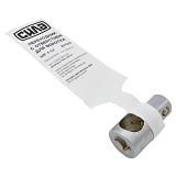 Переходник Сила 257103 с отверстием для воротка 3/8"М х 1/2"П                                       