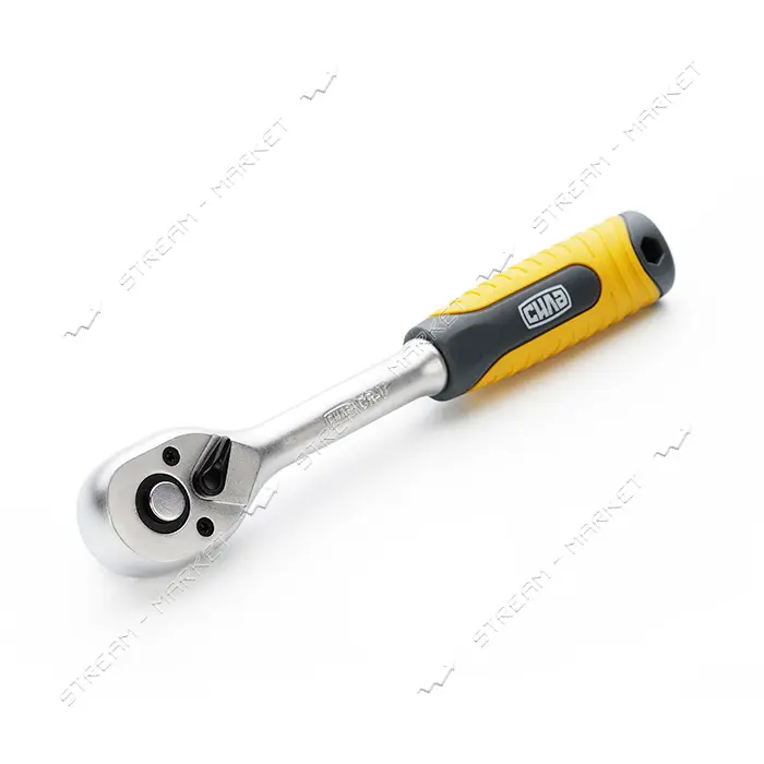 Ключ-трещотка Сила 257002 Профи CrV 3/8" 72T                                                        
