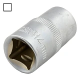 Насадка шестигранная Сила 252514 CrV 1/2" 14мм