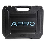 Набор насадок и инструментов Apro 251400 90Т CrV 1/4 1/2 1шт