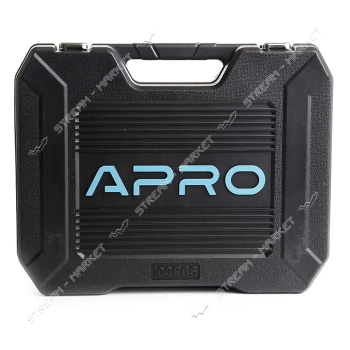 Набор насадок и инструментов Apro 251400 90Т CrV 1/4 1/2 1шт