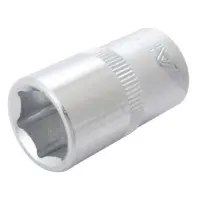 Насадка шестигранная Apro 252715 CrV 1/2" 15мм                                                      