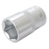 Насадка шестигранная Apro 252717 CrV 1/2" 17мм