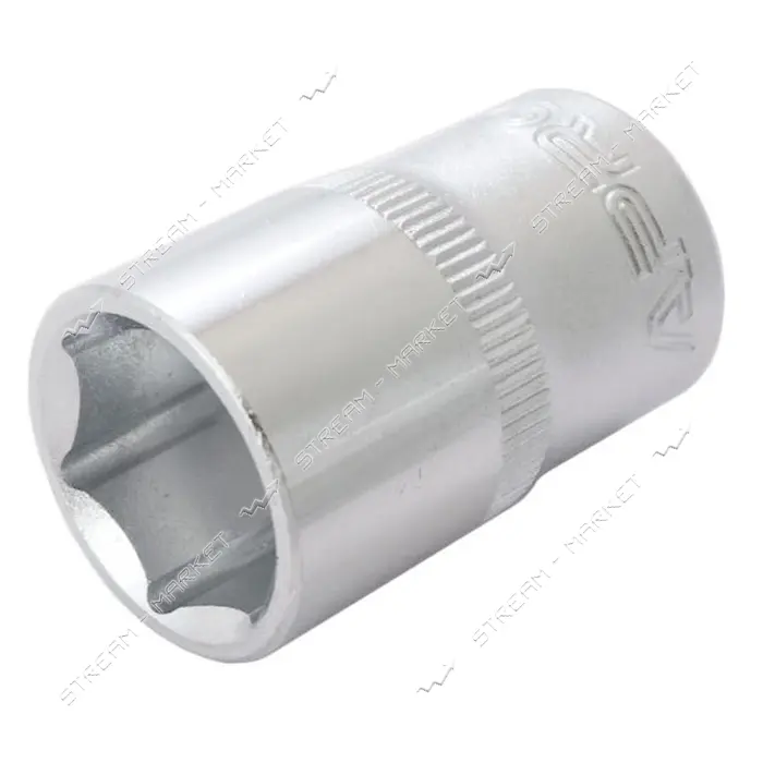 Насадка шестигранная Apro 252717 CrV 1/2" 17мм