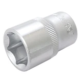Насадка шестигранная Apro 252718 CrV 1/2" 18мм