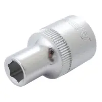 Насадка шестигранная Apro 252709 CrV 1/2" 9мм                                                       