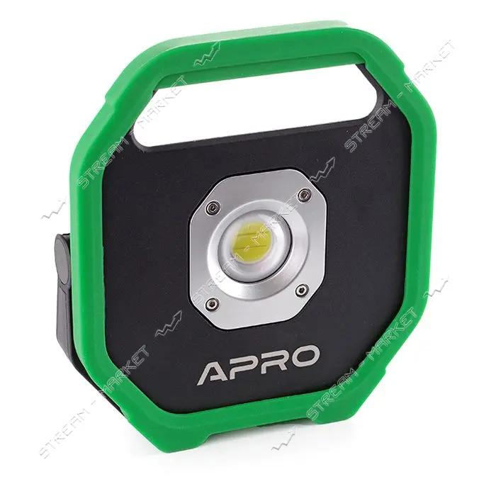 Прожектор светодиодный Apro 900520 аккумуляторный 10Вт