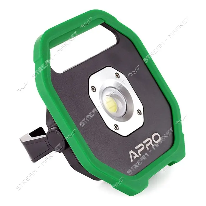 Прожектор светодиодный Apro 900520 аккумуляторный 10Вт