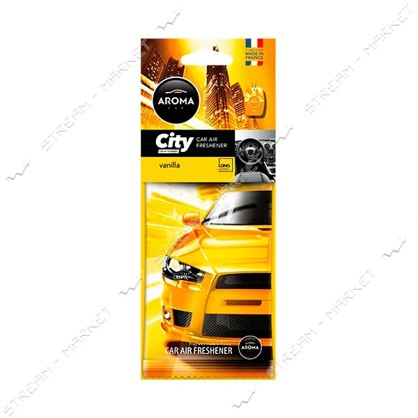 Ароматизатор Aroma Car City Card Vanilla                                                            