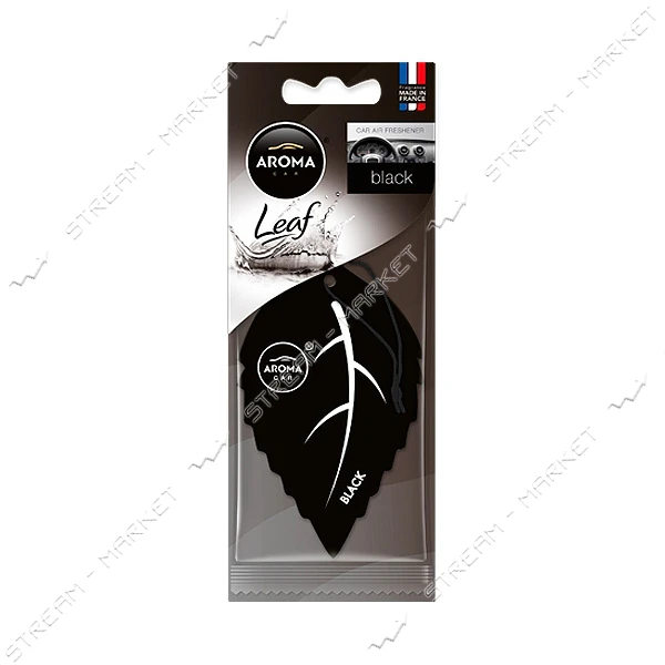 Ароматизатор Aroma Car Deco Leaf Black                                                              