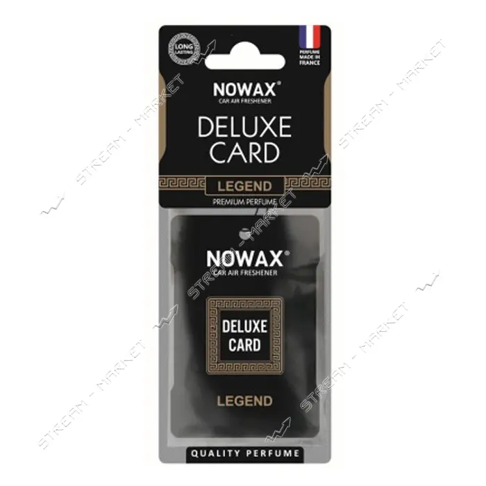 Автомобильный ароматизатор воздуха Nowax NX07730 Delux Card Legend                                  