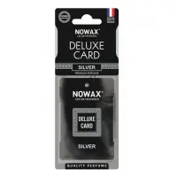 Автомобильный ароматизатор воздуха Nowax NX07732 Delux Card Silver                                  