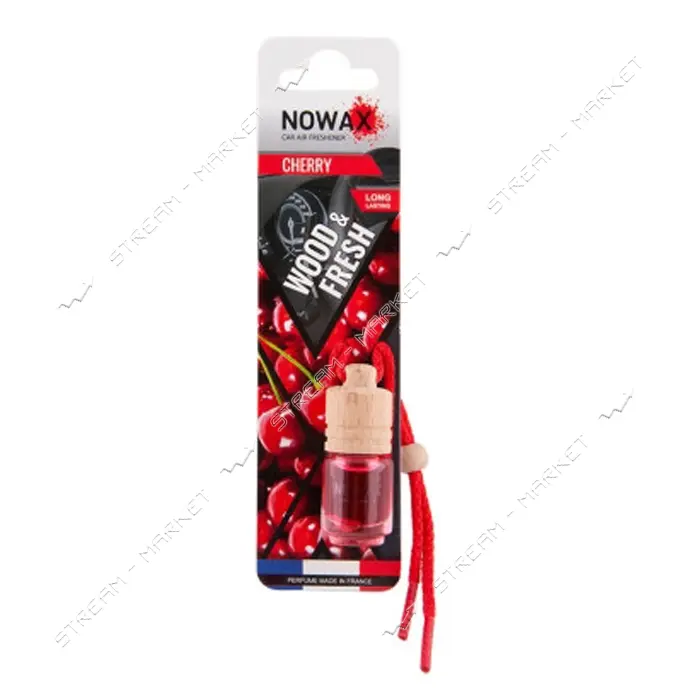Автомобильный ароматизатор воздуха Nowax NX07703 Wood & Fresh Cherry 5мл                            