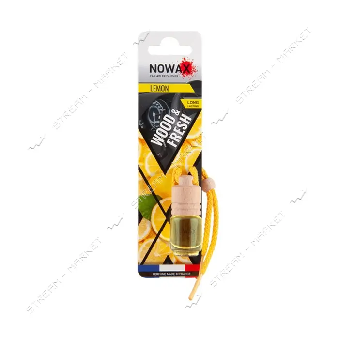 Автомобильный ароматизатор воздуха Nowax NX07706 Wood & Fresh Lemon 5мл                             