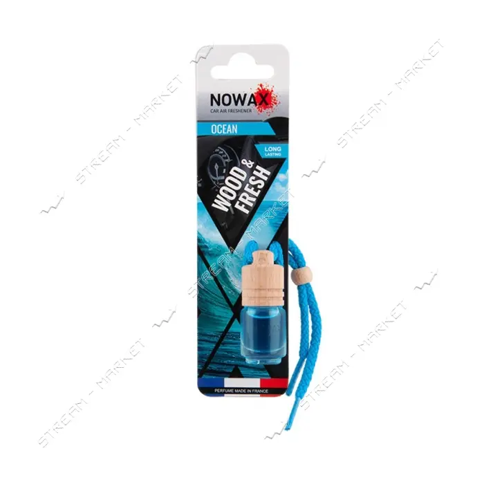 Автомобильный ароматизатор воздуха Nowax NX07708 Wood & Fresh Ocean 5мл