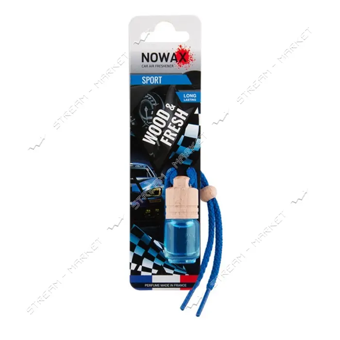 Автомобильный ароматизатор воздуха Nowax NX07711 Wood & Fresh Sport 5мл