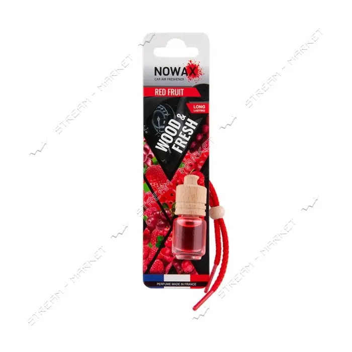 Автомобильный ароматизатор воздуха Nowax NX07710 Wood & Fresh Red Fruits 5мл