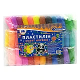Набор пластилина супер легкий 34SL1003-36 JO 36 цветов x 17г стеки