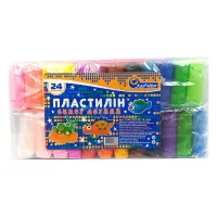 Набор пластилина супер легкий 34SL7720-24 JO 24шт x 15г стеки