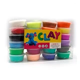 Пластилин супер легкий DSCN7679 24шт x 20г стеки                                                    