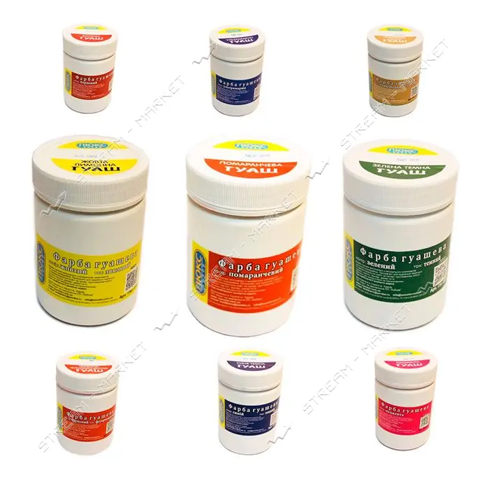 Гуашь Люкс Колор ГКЧС-450 450гр светло-коричневая                                                   