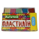 Пластилин Люкс Колор ПО-105 Детский 90г 5 цветов                                                    