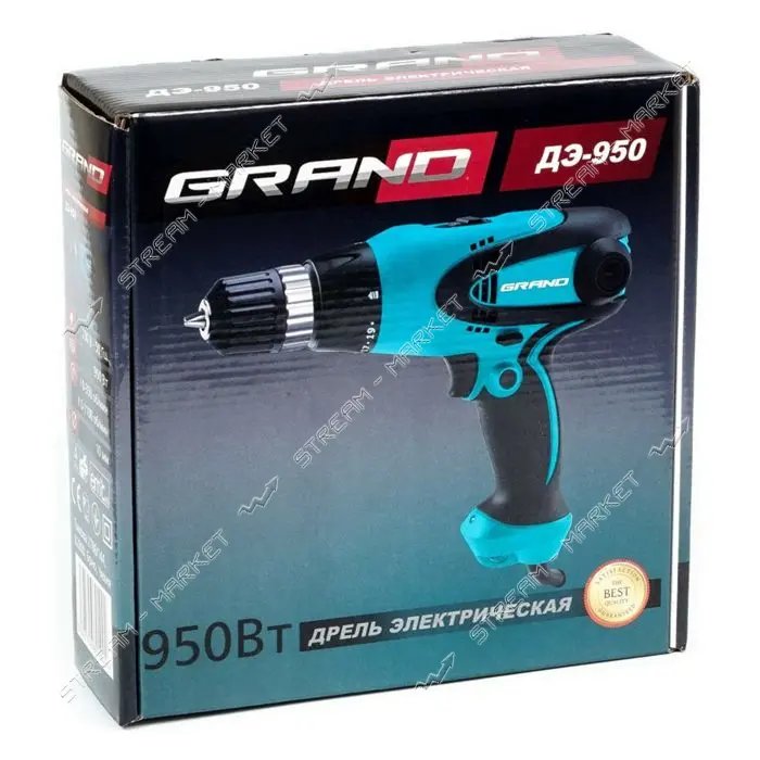 Сетевой шуруповерт Grand ДЭ 950/2                                                                   