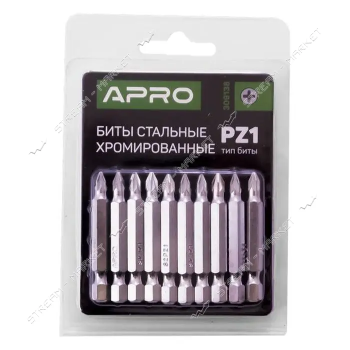 Бита Apro 309138 РZ1х50мм хром