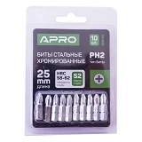 Бита Apro 309105 РН2х25мм хром                                                                      