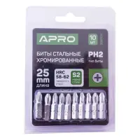 Бита Apro 309105 РН2х25мм хром                                                                      
