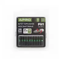 Бита ударная торсионная Apro 309001 РН1x25мм 10шт                                                   