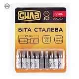 Бита Сила 309223 SL5x25мм 10шт                                                                      