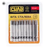 Бита Сила 309236 РН3x50мм 10шт                                                                      