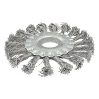 Щітка дискова з плетеного дроту Mastertool 19-9011 D115x22.2мм