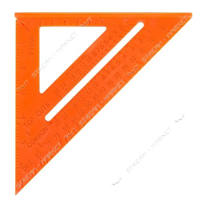 Угольник плотника MasterTool 30-3516 180мм пластиковый                                              