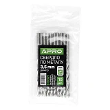 Сверло по металлу Apro 810021 Р6М5 3.5мм