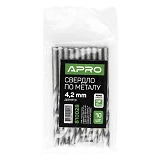 Сверло по металлу Apro 810028 Р6М5 4.2мм