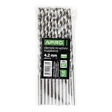 Сверло по металлу Apro 812007 Р6М5 удлиненное 4.2мм