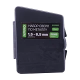 Набор сверл по металлу Apro 810205 Р6М5 1.5-6.5 мм 13 шт