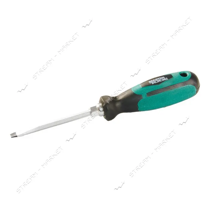 Отвертка плоская MasterTool 45-8575 SL5x75 усиленная                                                