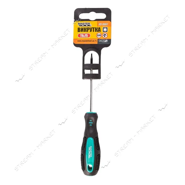 Отвертка MasterTool 49-0067 Torx T6x75                                                              