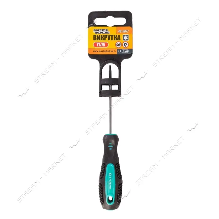 Отвертка MasterTool 49-0077 Torx T7x75