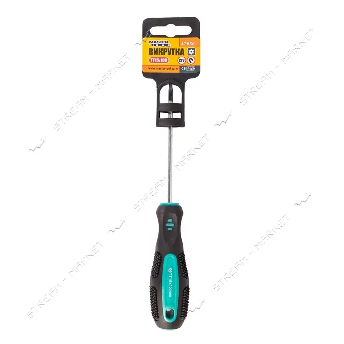 Отвертка MasterTool 49-0151 Torx TT15x100