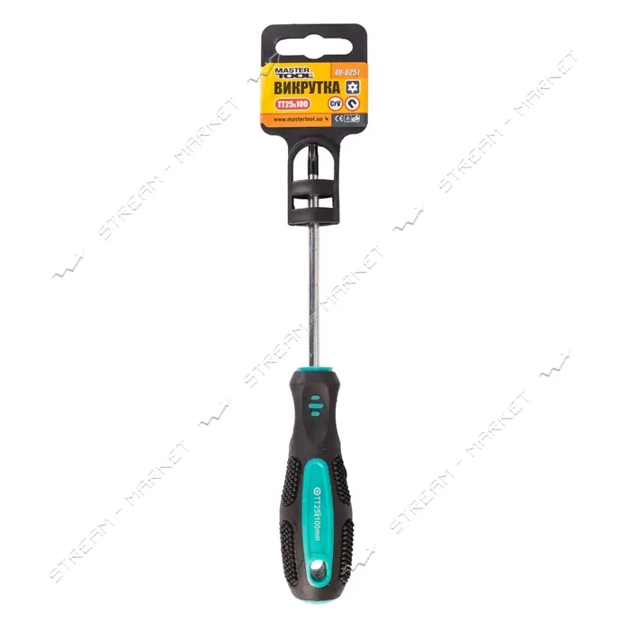 Отвертка MasterTool 49-0251 Torx TT25x100