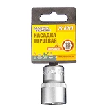 Насадка торцевая Master-Tool 78-0018 6-гранная 1/2" 18мм CRV                                        