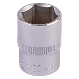 Насадка торцевая Master-Tool 78-0020 6-гранная 1/2" 20мм CRV                                        