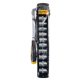 Набор насадок торцевых Master-Tool 78-1311 CRV 1/2" 8-19мм трещотка 72Т 11шт                        